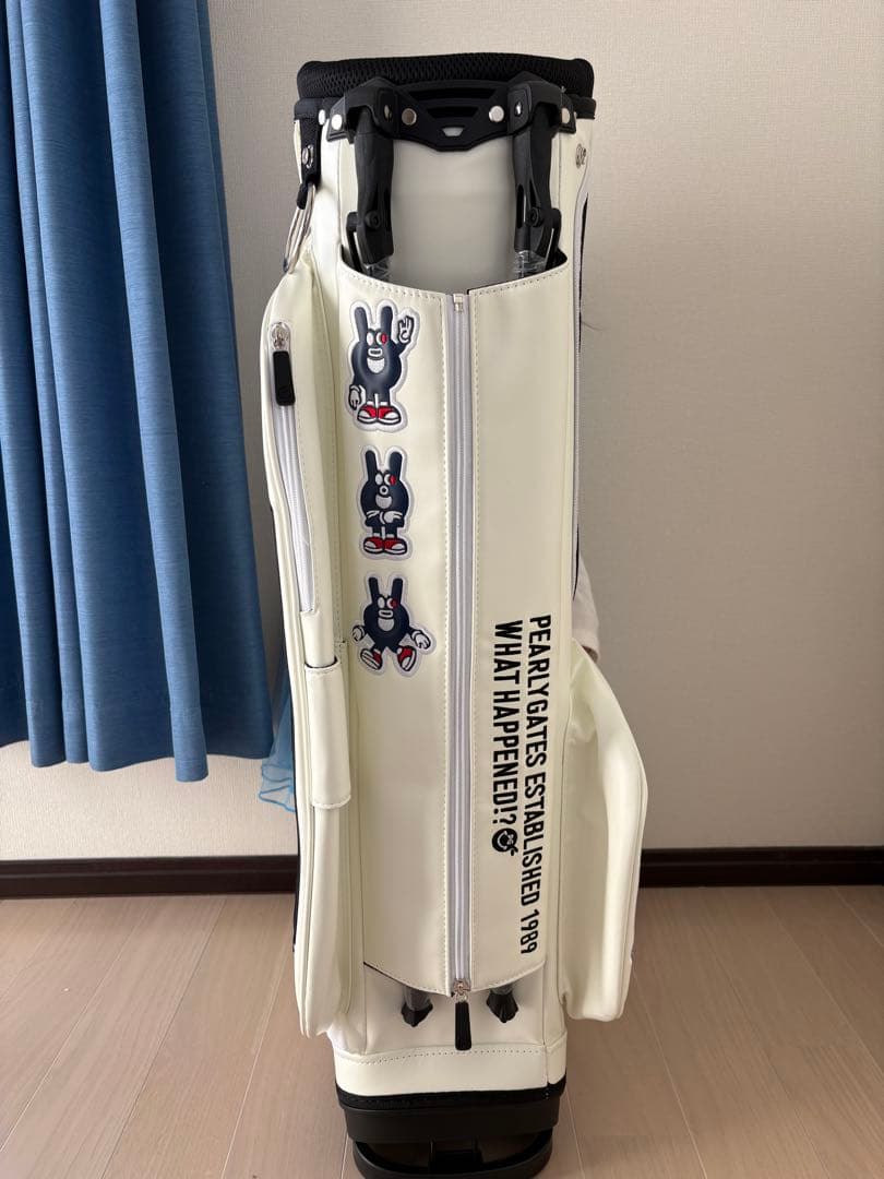 PEARLY GATES キャディバッグ ホワイト