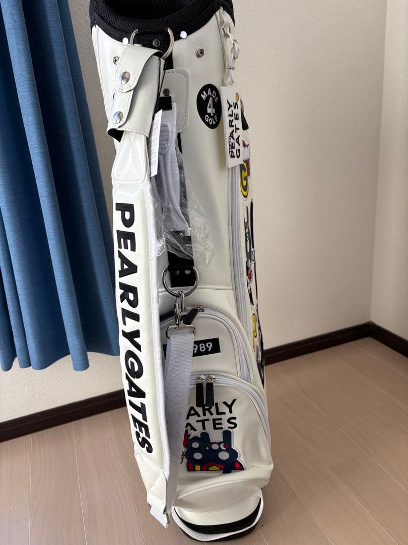 PEARLY GATES キャディバッグ ホワイト