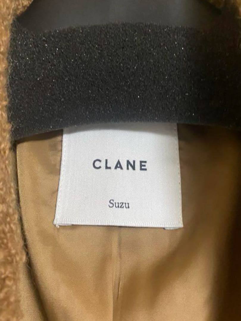 CLANE suzu MIX COLOR OVER COAT ベージュ 1