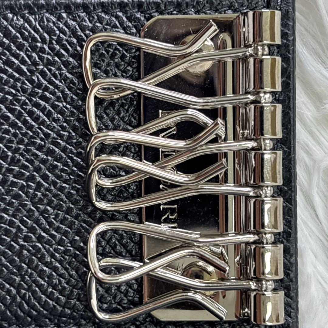 BVLGARI ブルガリブルガリ　6連 レザー キーケース　メンズ　レディース