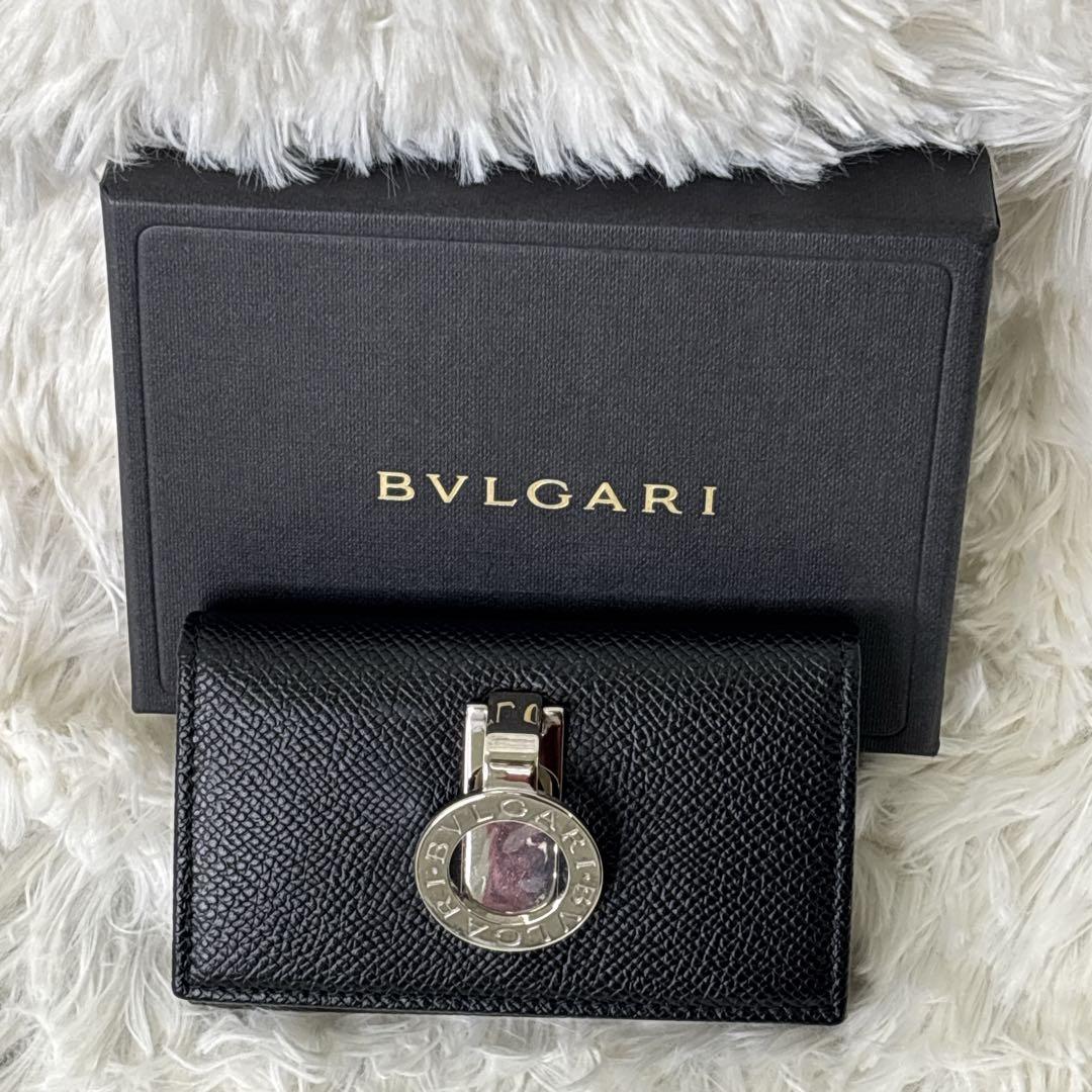 BVLGARI ブルガリブルガリ　6連 レザー キーケース　メンズ　レディース