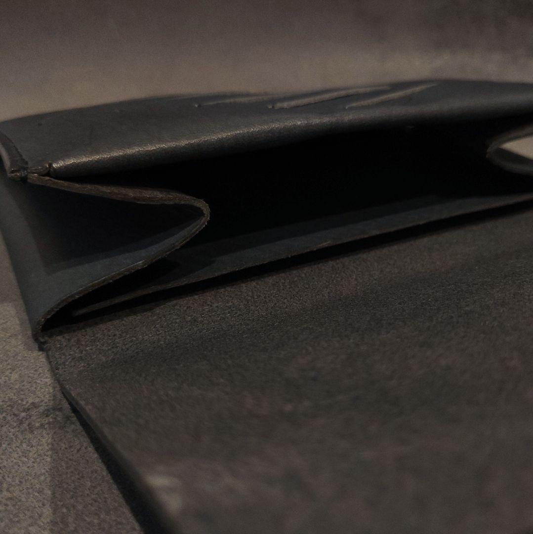 【最小サイズの長財布　ハンドメイド 姫路レザー 手縫い メンズ レディース