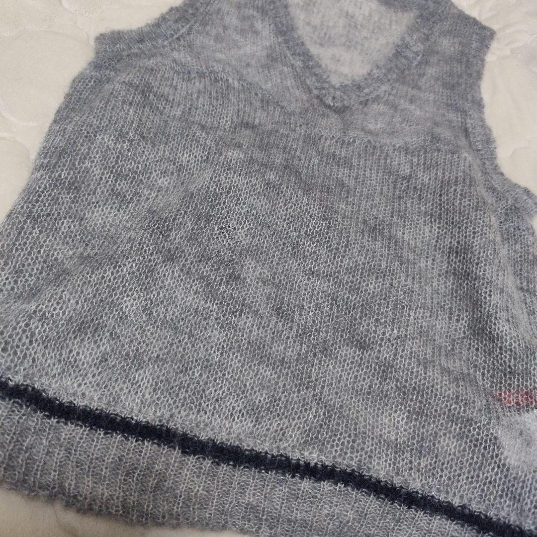 Bookworm’s knit vest　HEAP underwear　モヘヤ