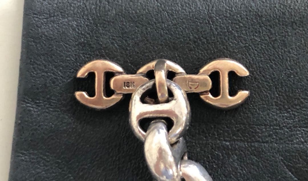 専用HOORSENBUHSホーセンブース ウォレットチェーン18ROSEGOLD