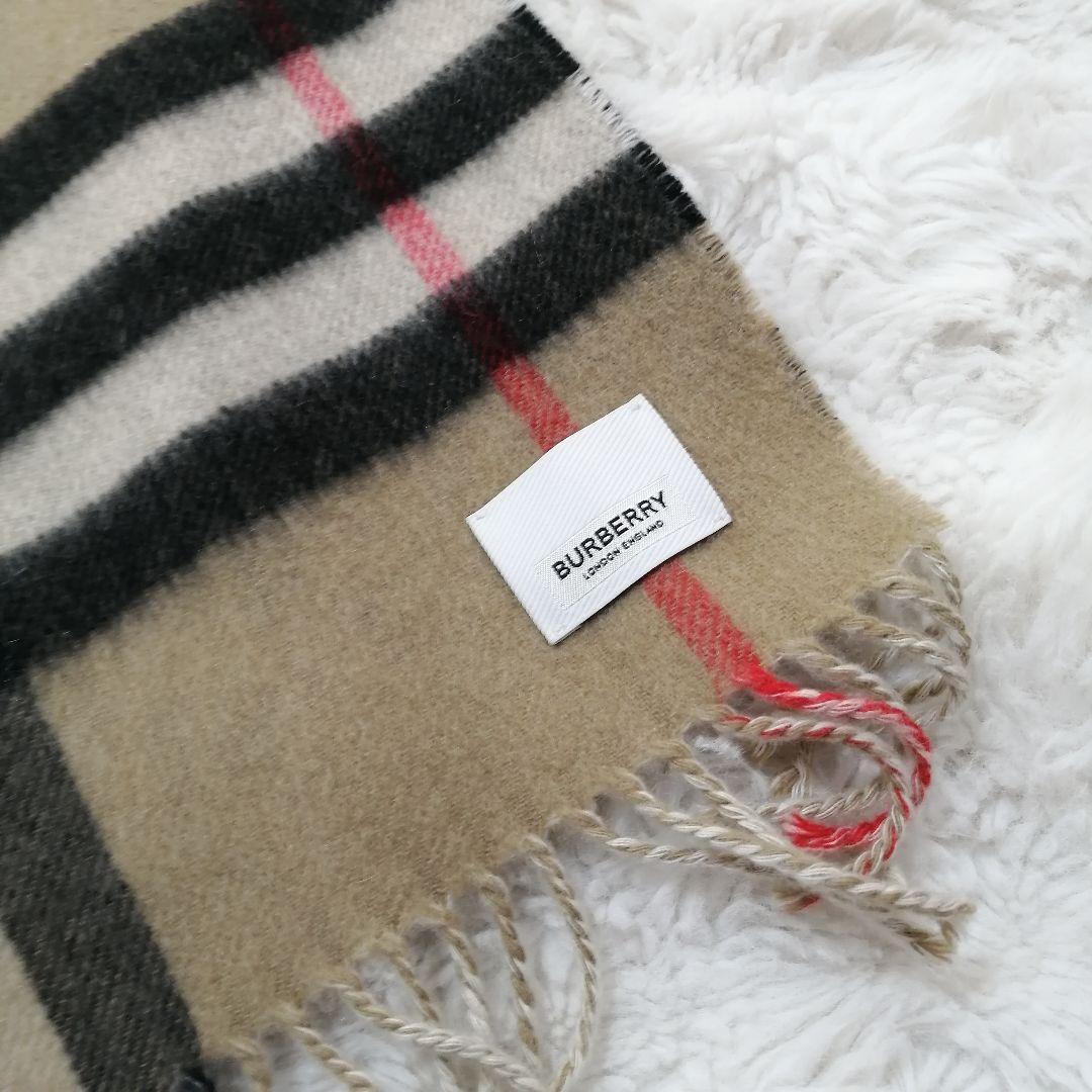 nbdsページ BURBERRY レオパード柄 ノバチェック カシミヤ