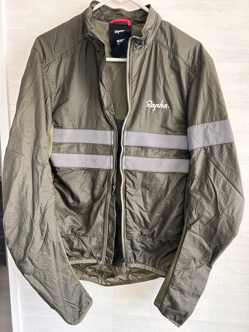 Rapha サイクルジャケット Medium オリーブグリーン
