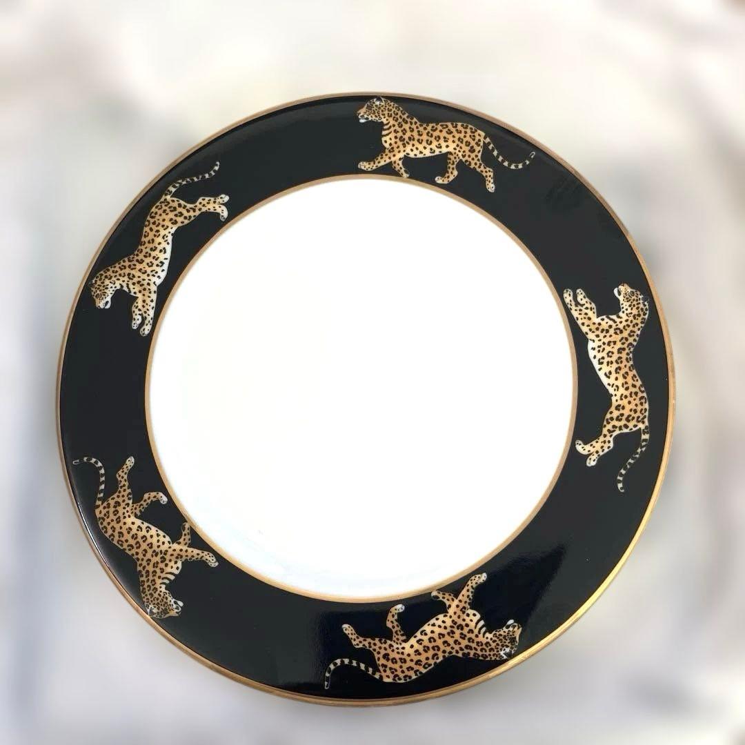 【未使用・箱付】希少 リン・チェイス ジャガー・ジャングル　パン皿　2枚　レア