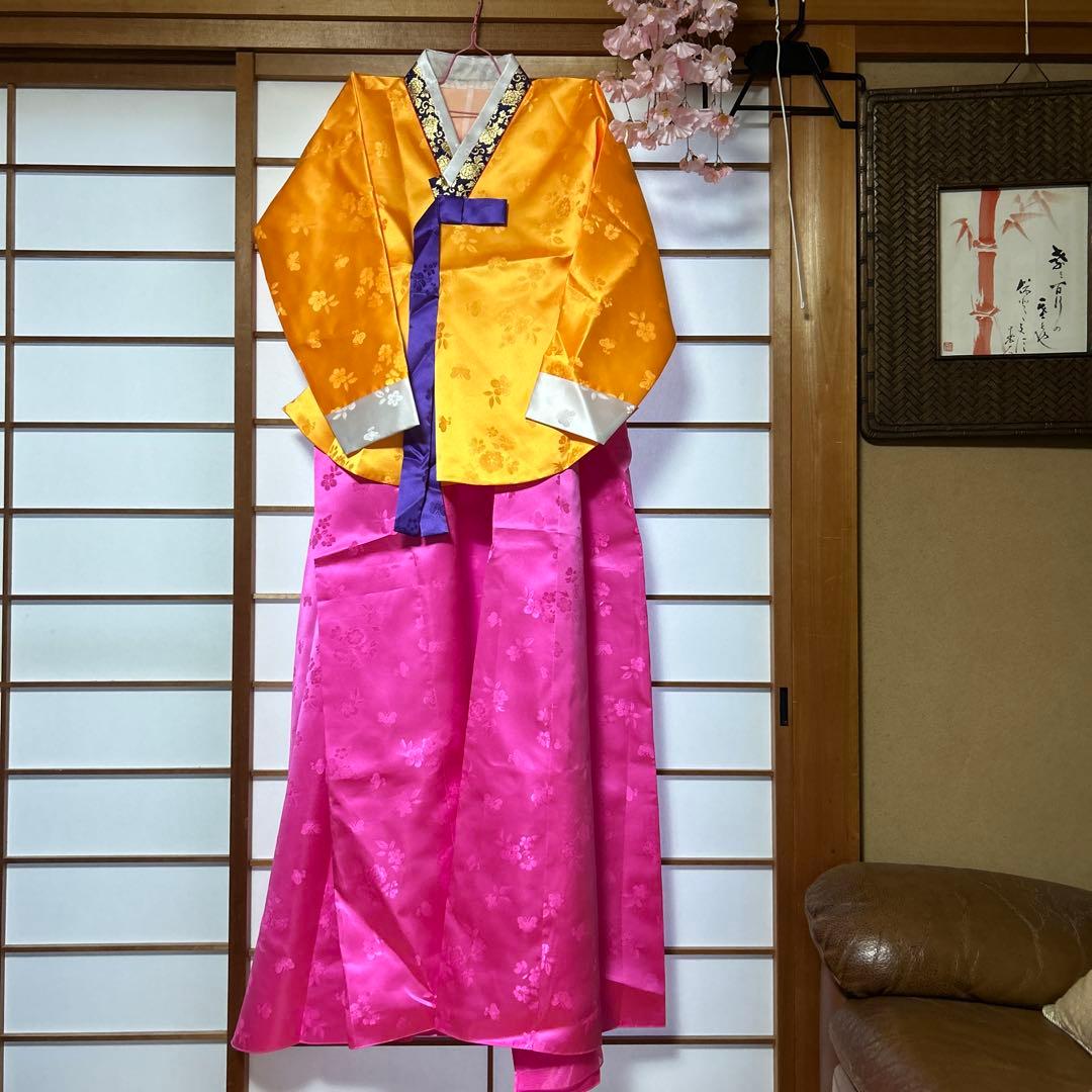 asatoチマチョゴリ　タンウィ　3L 新品　ハンボク　大きいサイズ