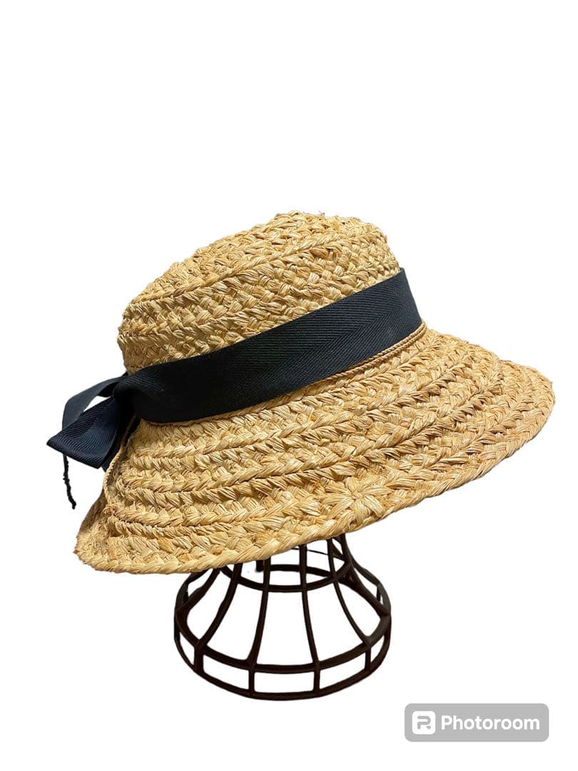 ヘレン カミンスキー/H.KAMINSKI ラフィアハット 麦わら帽子カンカン帽