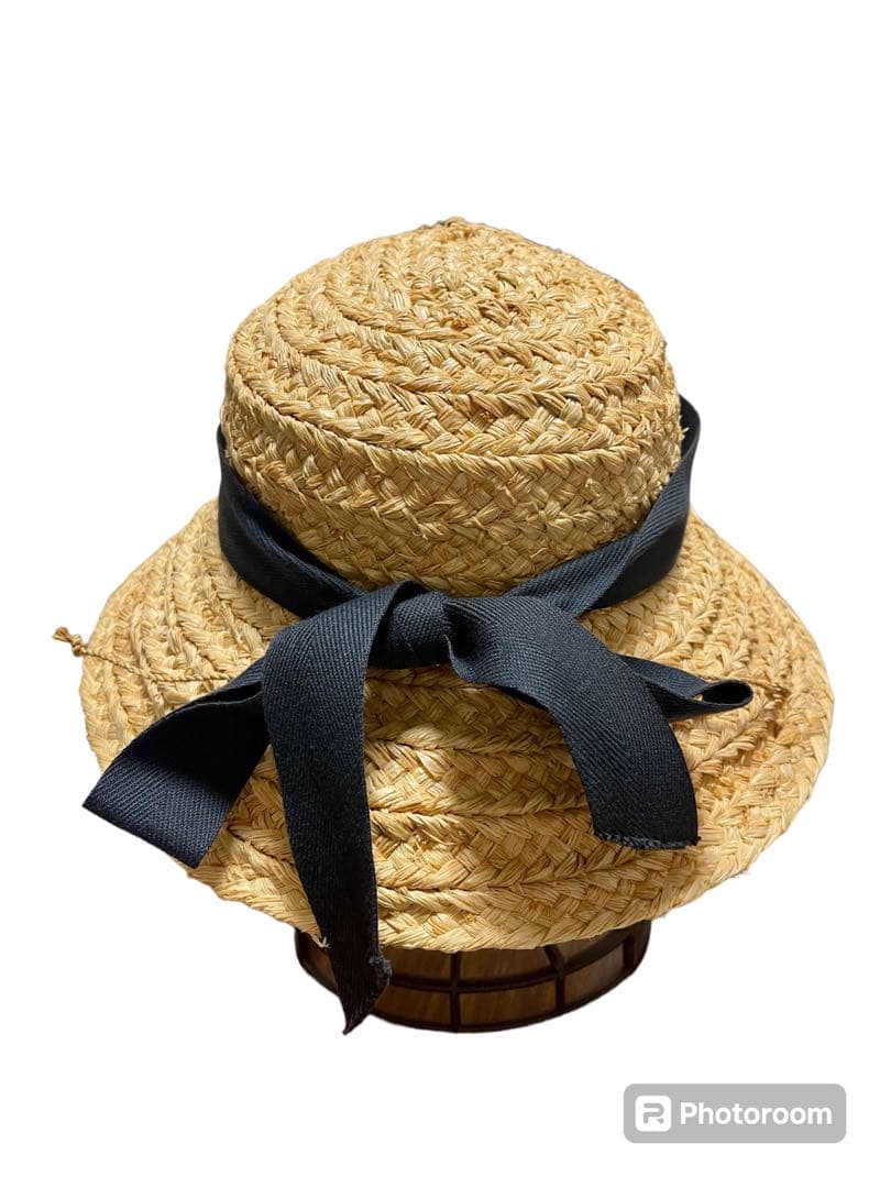 ヘレン カミンスキー/H.KAMINSKI ラフィアハット 麦わら帽子カンカン帽
