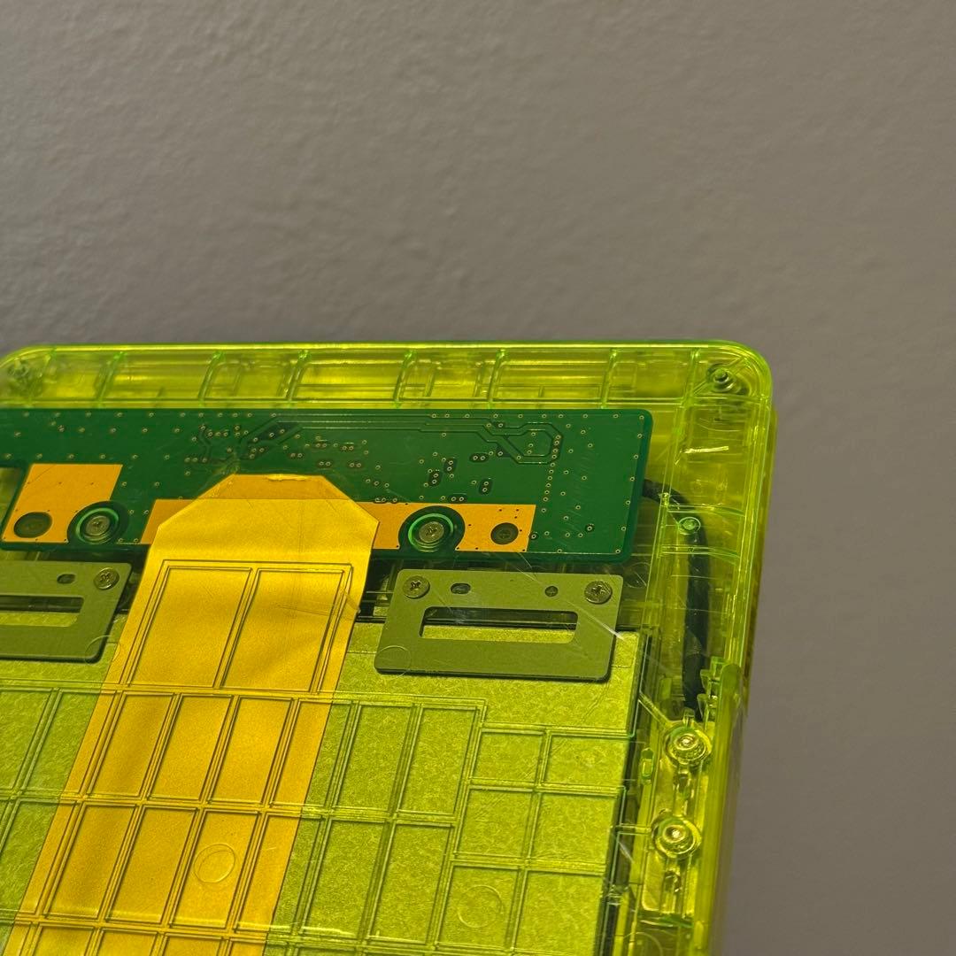 美品 キングジム ポメラ DM250XY Crystal Neon Yellow