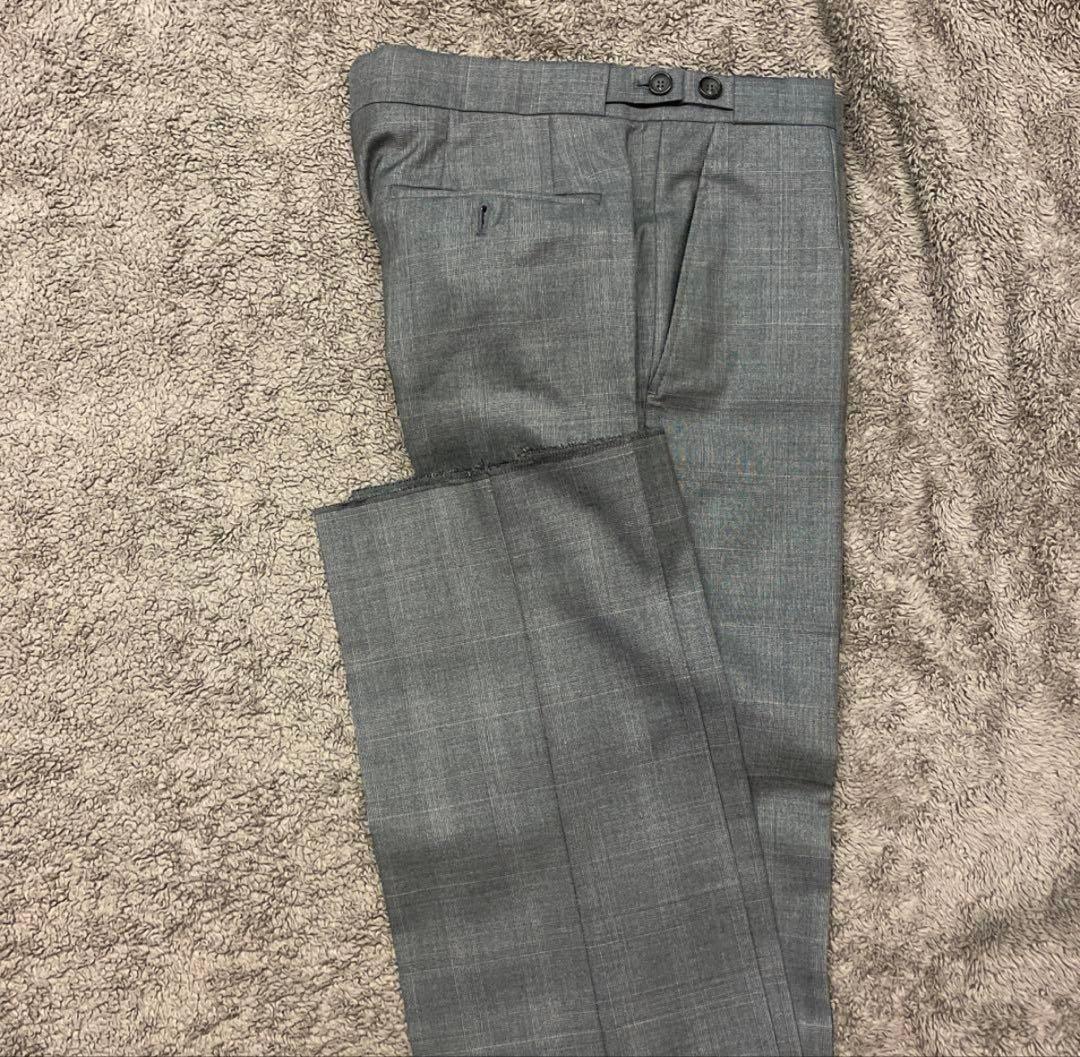 Giorgio Armani グレー ダブルブレストスーツ