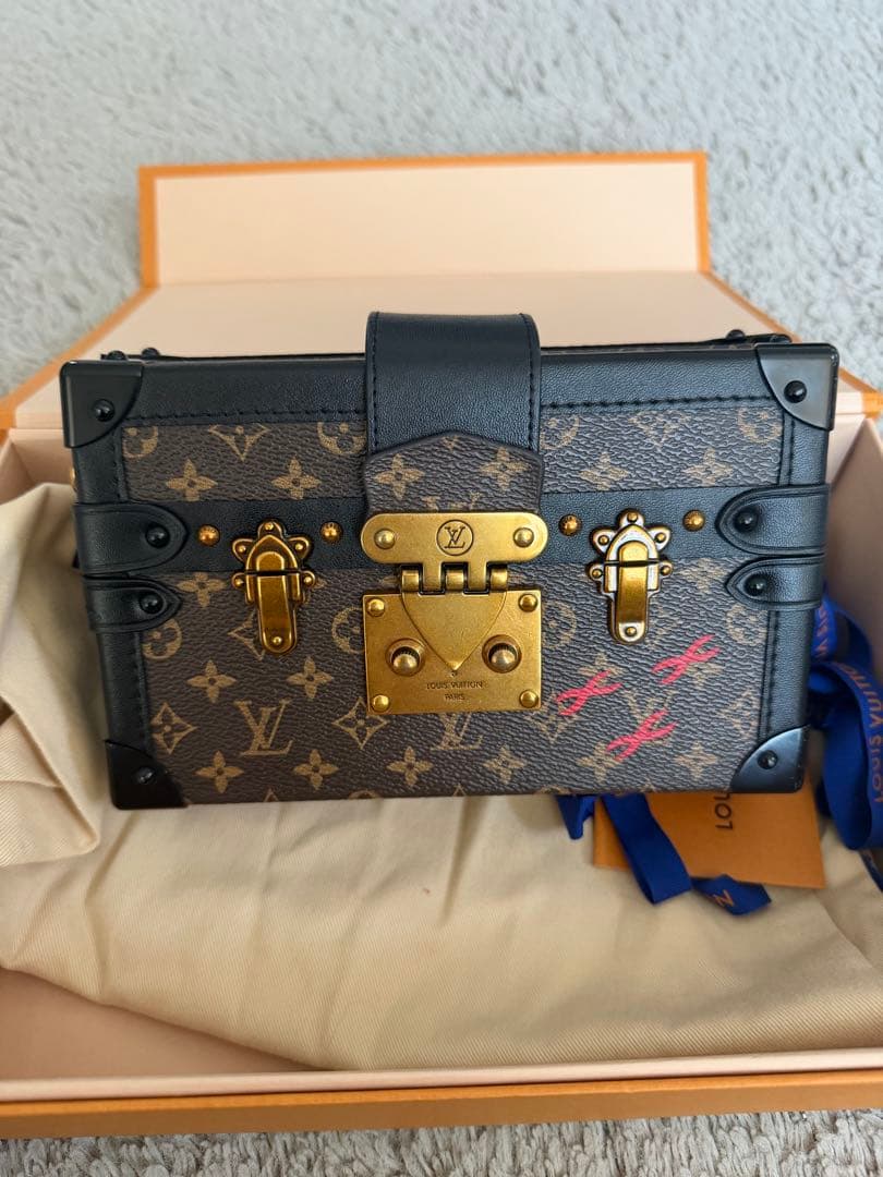 Louis Vuitton トランクスタイルショルダーバッグ