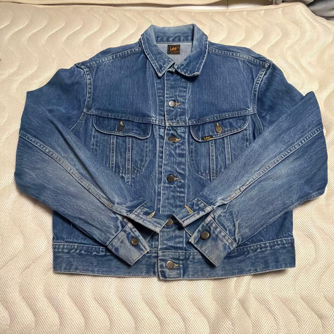 80s Lee 220Jデニムジャケット　Gジャン　ヴィンテージ 42