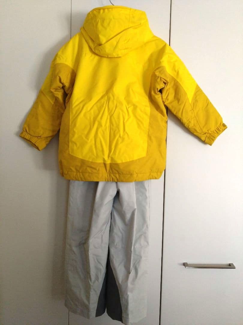 mont-bell キッズスキーウェア 120cm ジャケット・パンツセット