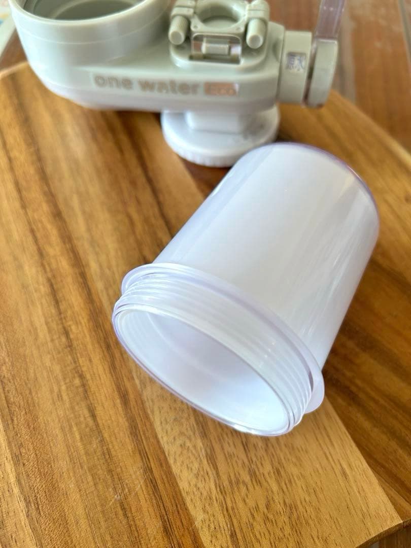 【カートリッジ付】蛇口用浄水器　素粒水 ワンウォーターEco