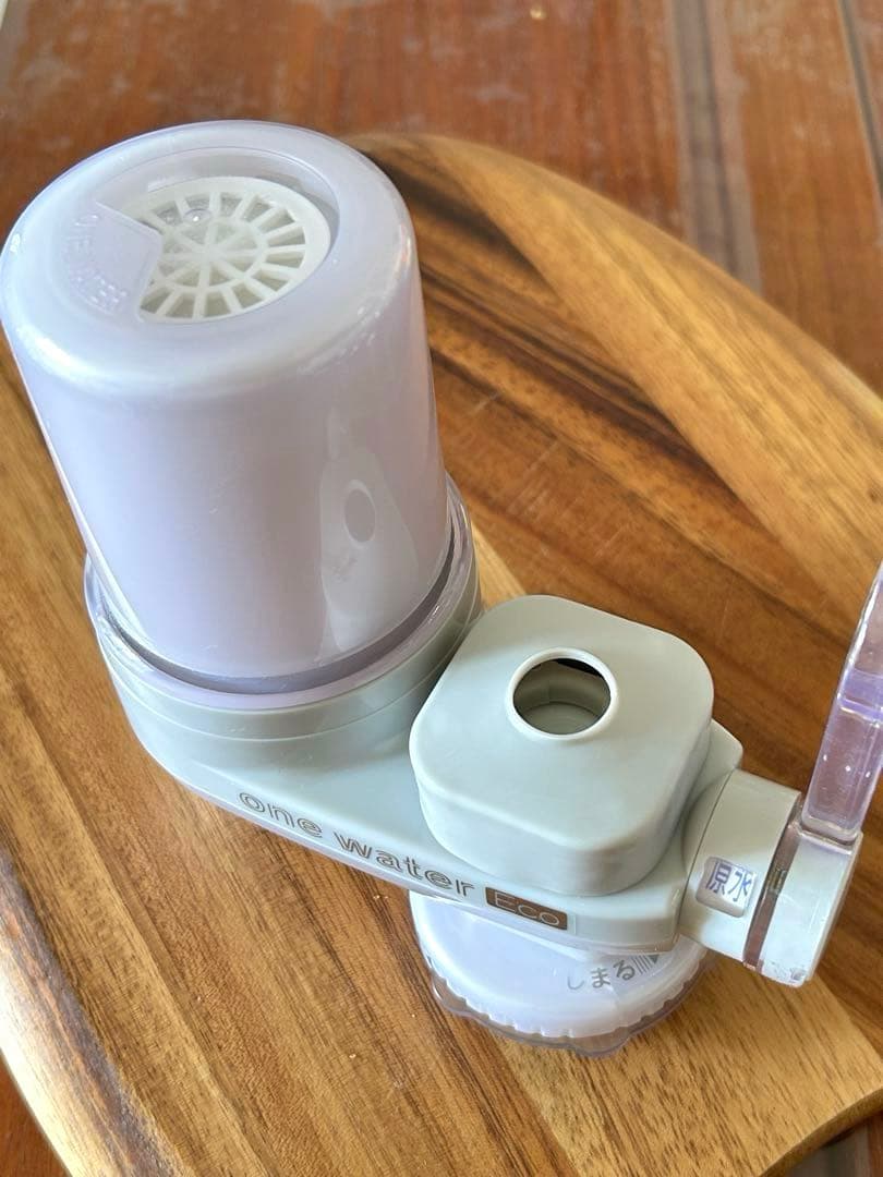 【カートリッジ付】蛇口用浄水器　素粒水 ワンウォーターEco