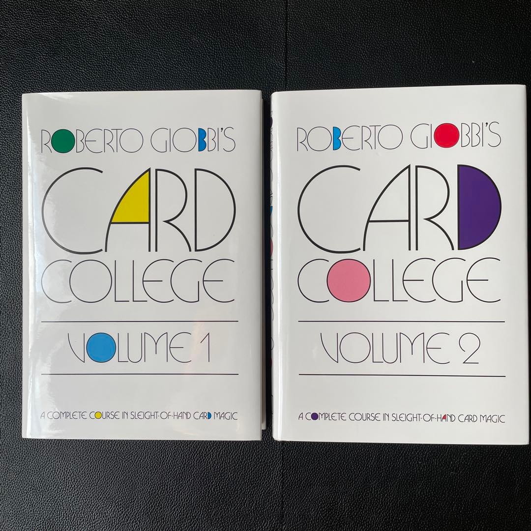 洋書 Card College 1 and 2 by Roberto Giobbi