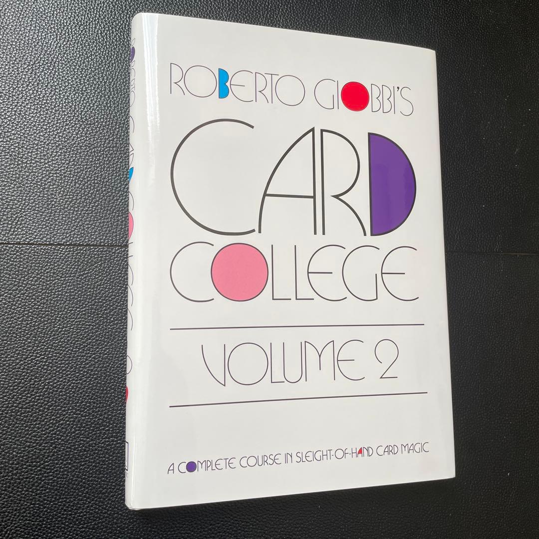 洋書 Card College 1 and 2 by Roberto Giobbi