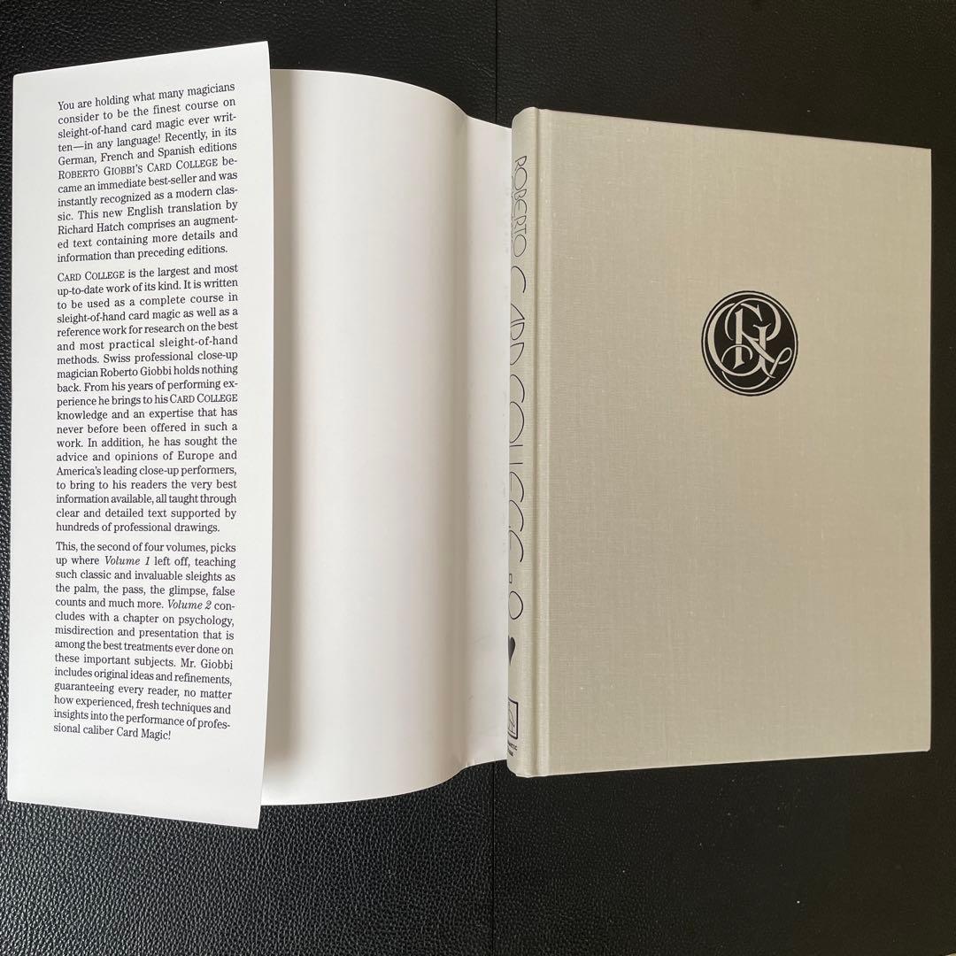 洋書 Card College 1 and 2 by Roberto Giobbi