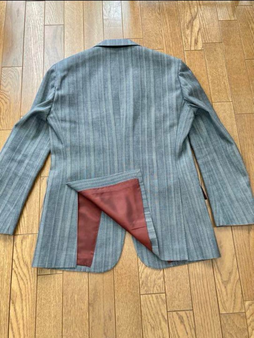 希少⭐︎本日限定お値下げ⭐︎グレー ストライプ スリーピーススーツ