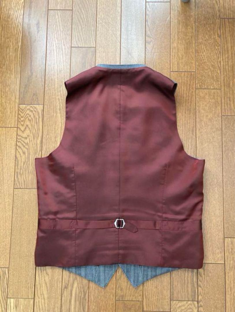 希少⭐︎本日限定お値下げ⭐︎グレー ストライプ スリーピーススーツ