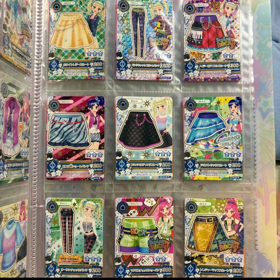 ミ*ミ様 アイカツ　クールタイプカード　まとめ売り　約160枚セット　バインダー