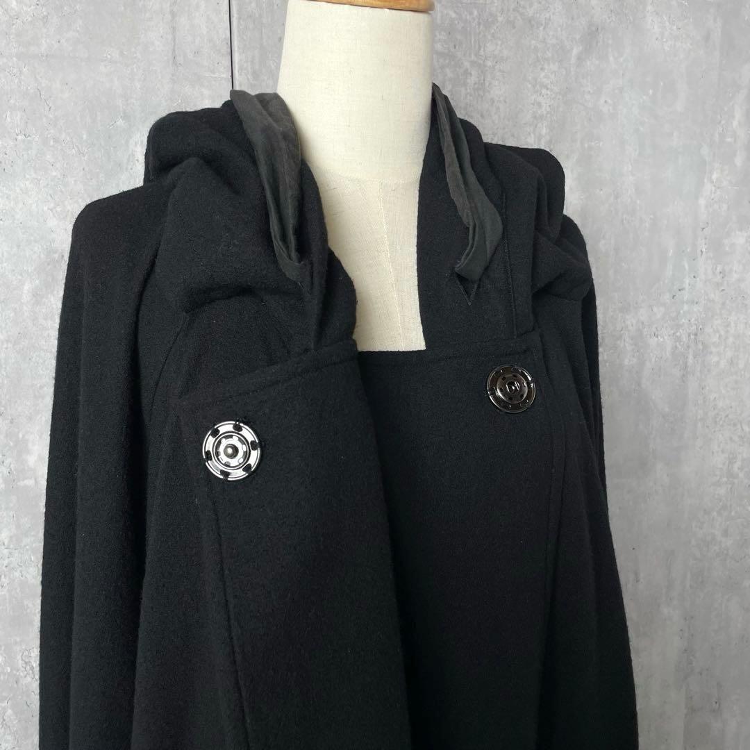 Vivienne Westwood RED LABEL 変形 ウール コート 黒