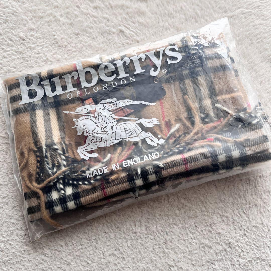 新品未使用✨BURBERRY バーバリー マフラー ノバチェック