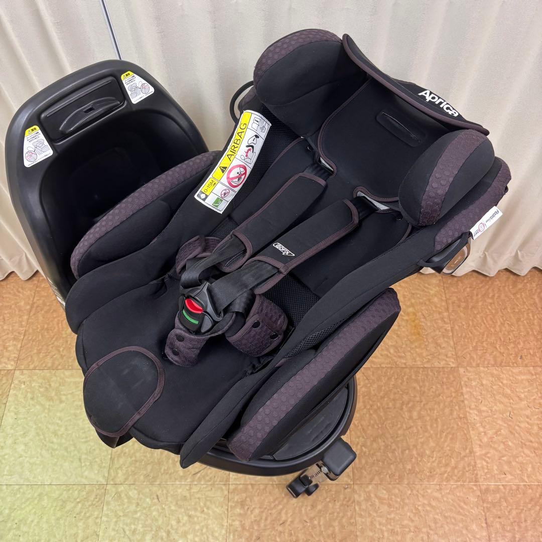 クリーニング済　☆綺麗☆　新生児OK　アップリカ　フラディアグロウ　ISOFIX
