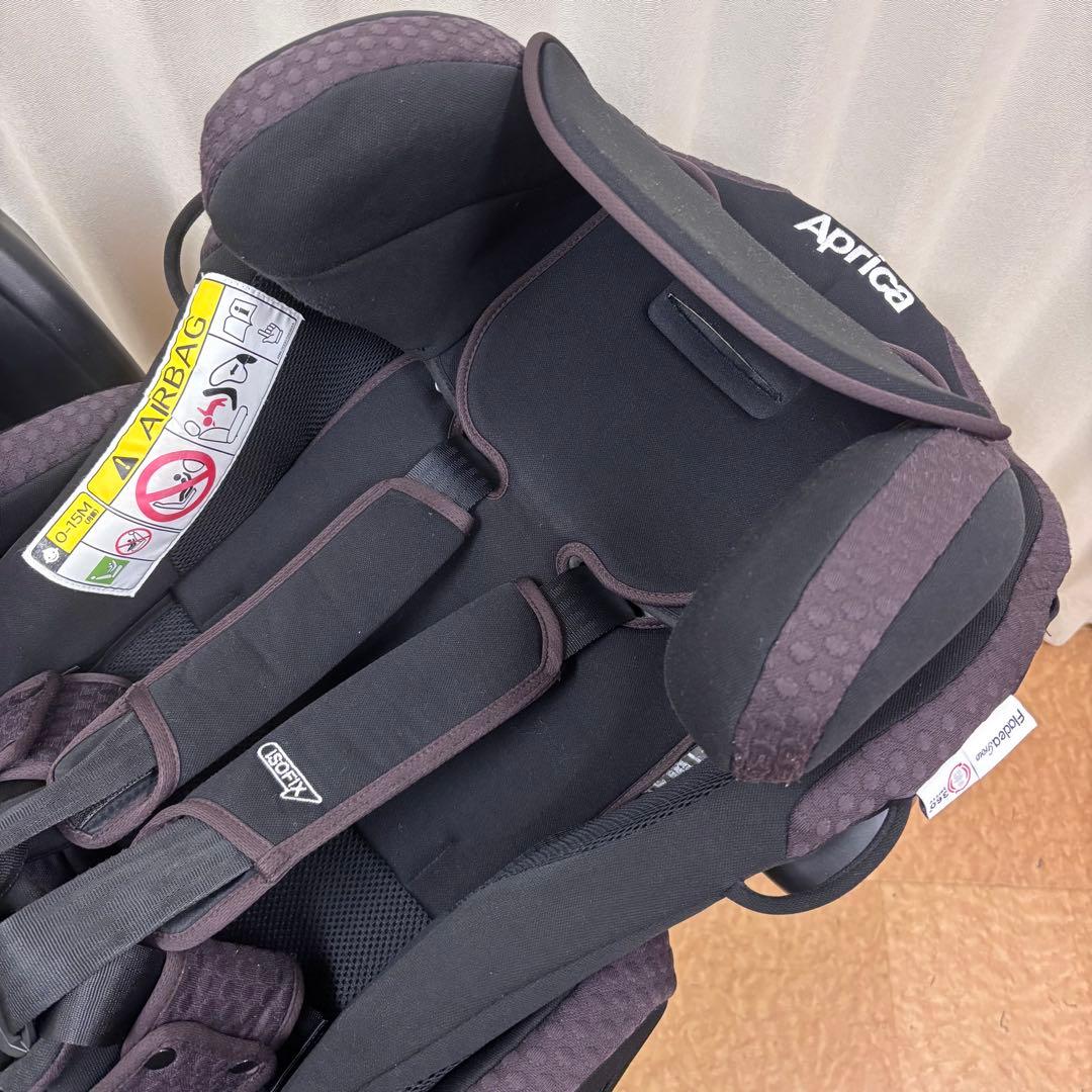 クリーニング済　☆綺麗☆　新生児OK　アップリカ　フラディアグロウ　ISOFIX