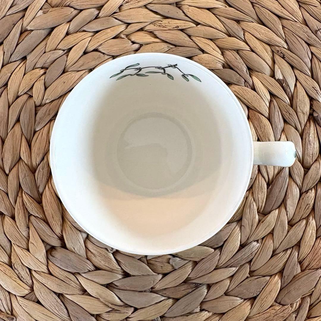 【箱付き・英国製】スポード　クリスマスツリー　プレート カップ・ソーサーセット②