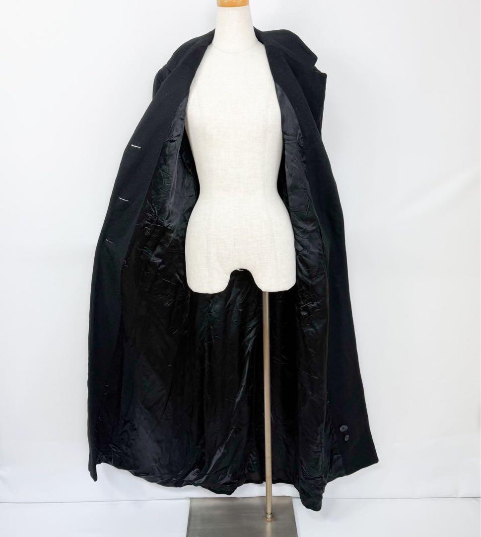 ヴィンテージ USA製 カシミヤ100% ロングコート チェスターコートS637