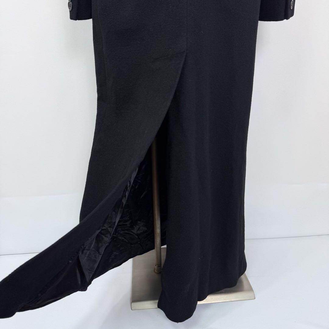 ヴィンテージ USA製 カシミヤ100% ロングコート チェスターコートS637