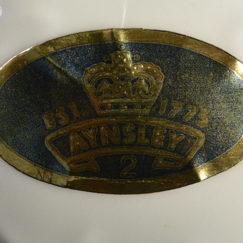 AYNSLEY　エインズレイ　陶花　置物　3点まとめて　C　6311