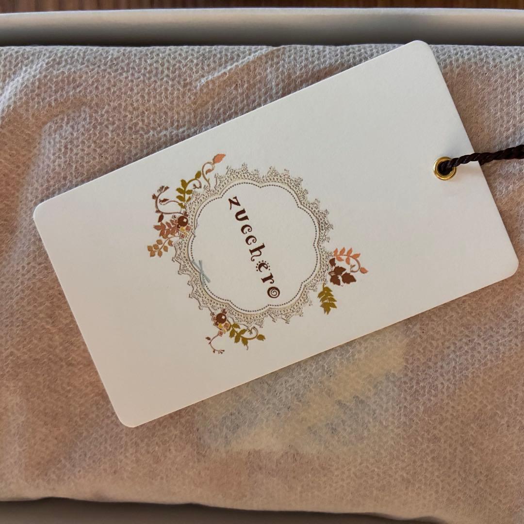 ブラウンレザー ダブルファスナー長財布