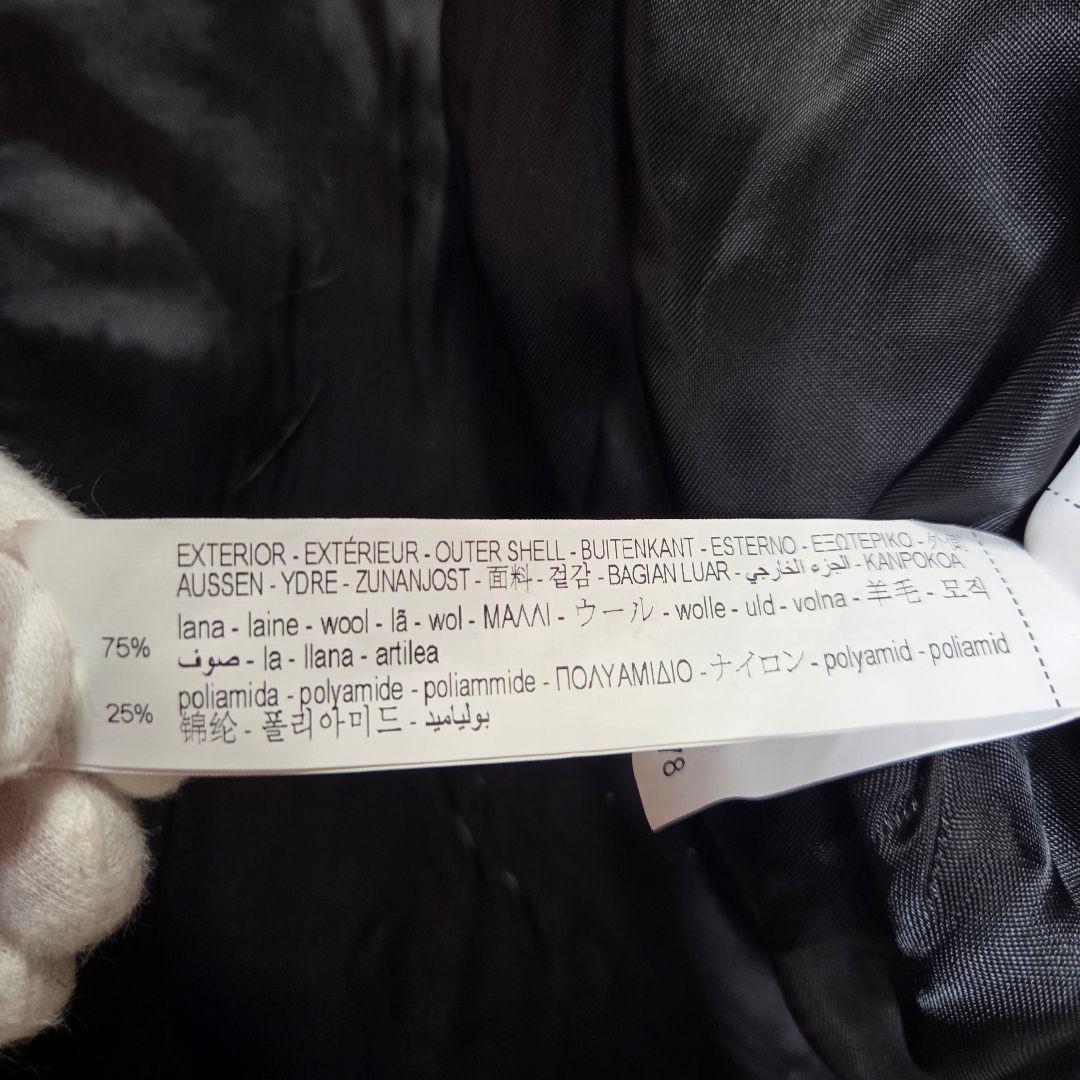 ZARA×MANTECO ウールブレンドオーバーサイズコート Sサイズ ブラック