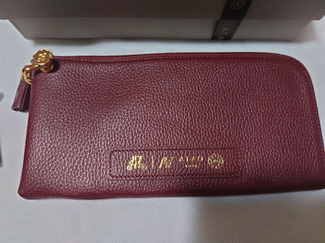 【新品未使用】アタオ バティ(*^^*)バーガンディ♪