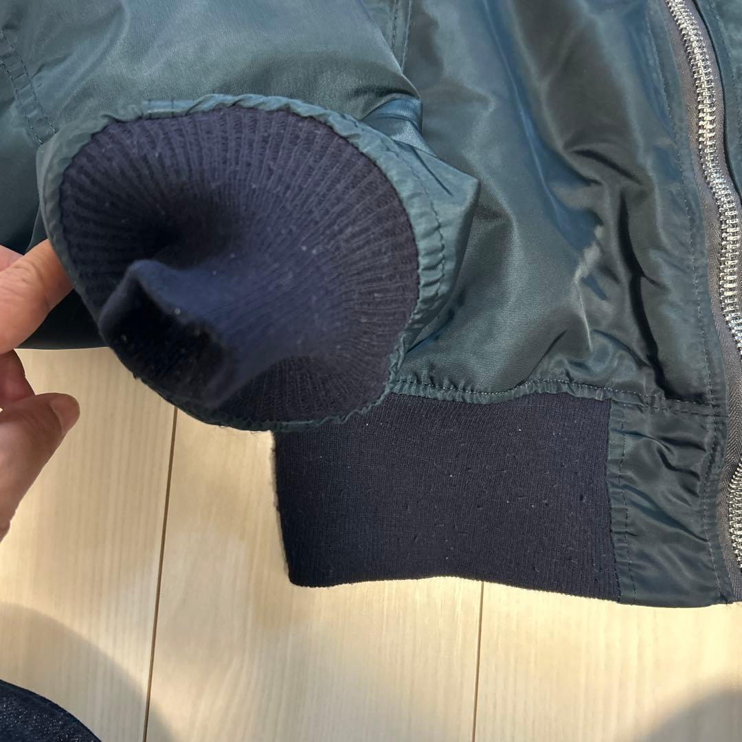 ALPHA MA-1 フライトジャケット　濃紺　XL 90s USA製