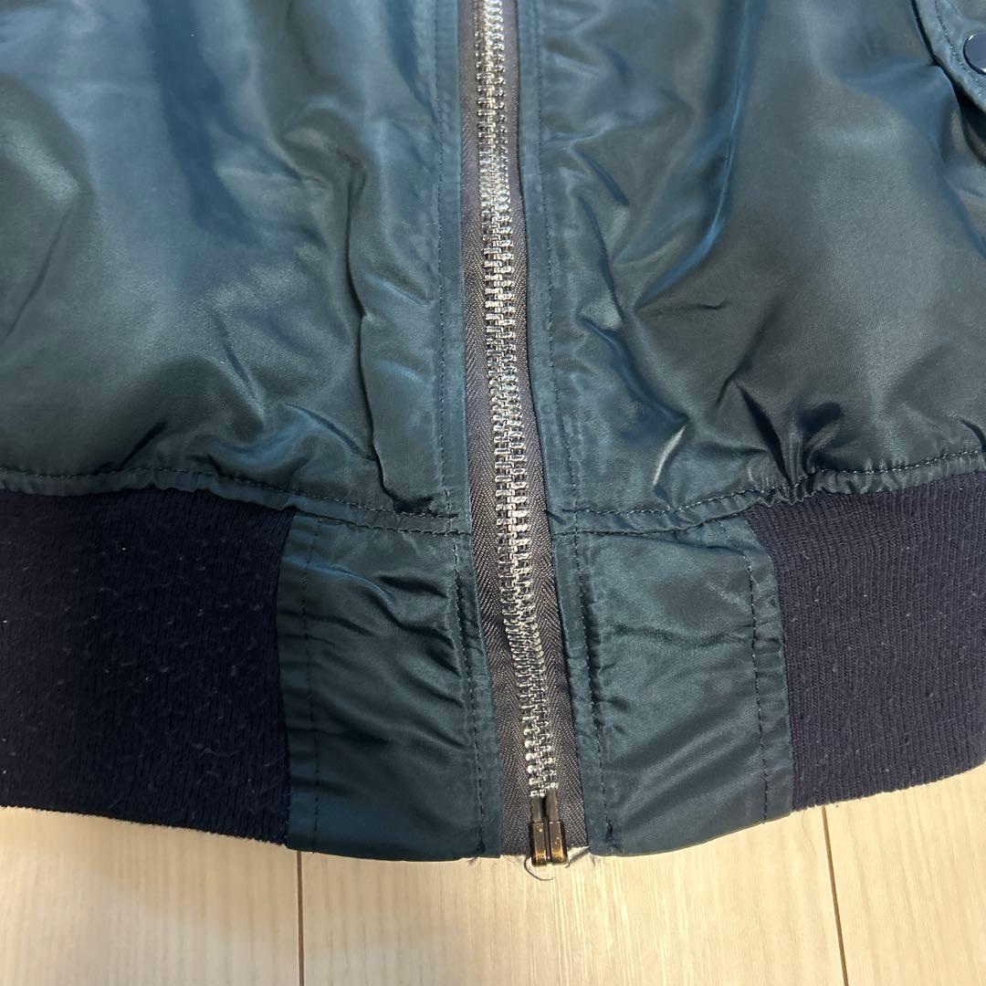 ALPHA MA-1 フライトジャケット　濃紺　XL 90s USA製