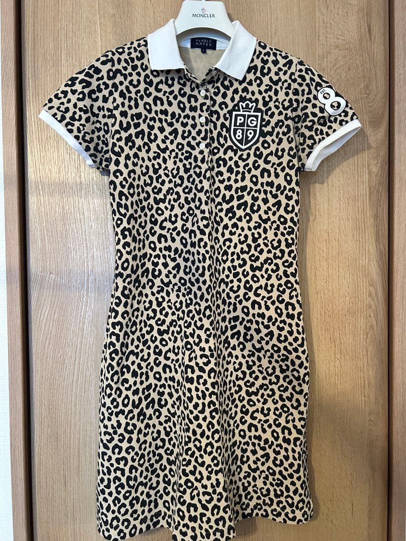PEARLY GATES ヒョウ柄ワンピース サイズ0