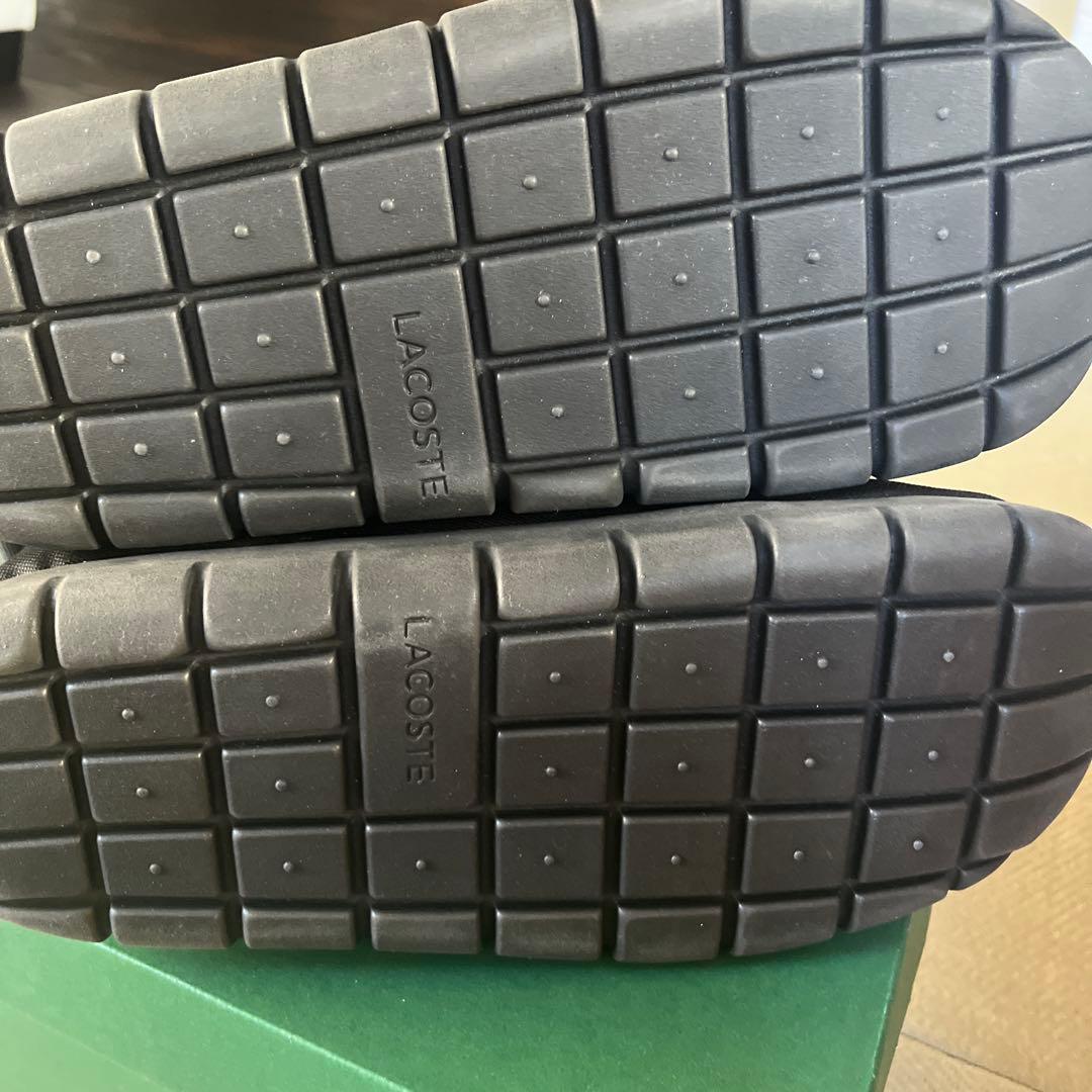 美品　未使用　 ラコステ　メンズ 中綿キルティング ウィンターブーツ