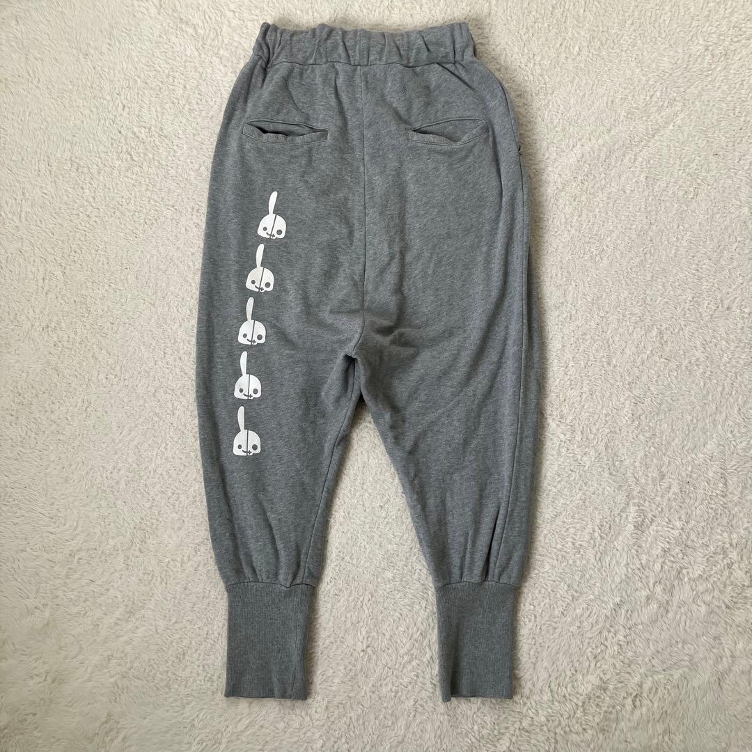 完売品 CUNE 23ss ウサギがいる DDDC裏毛サルエルパンツ