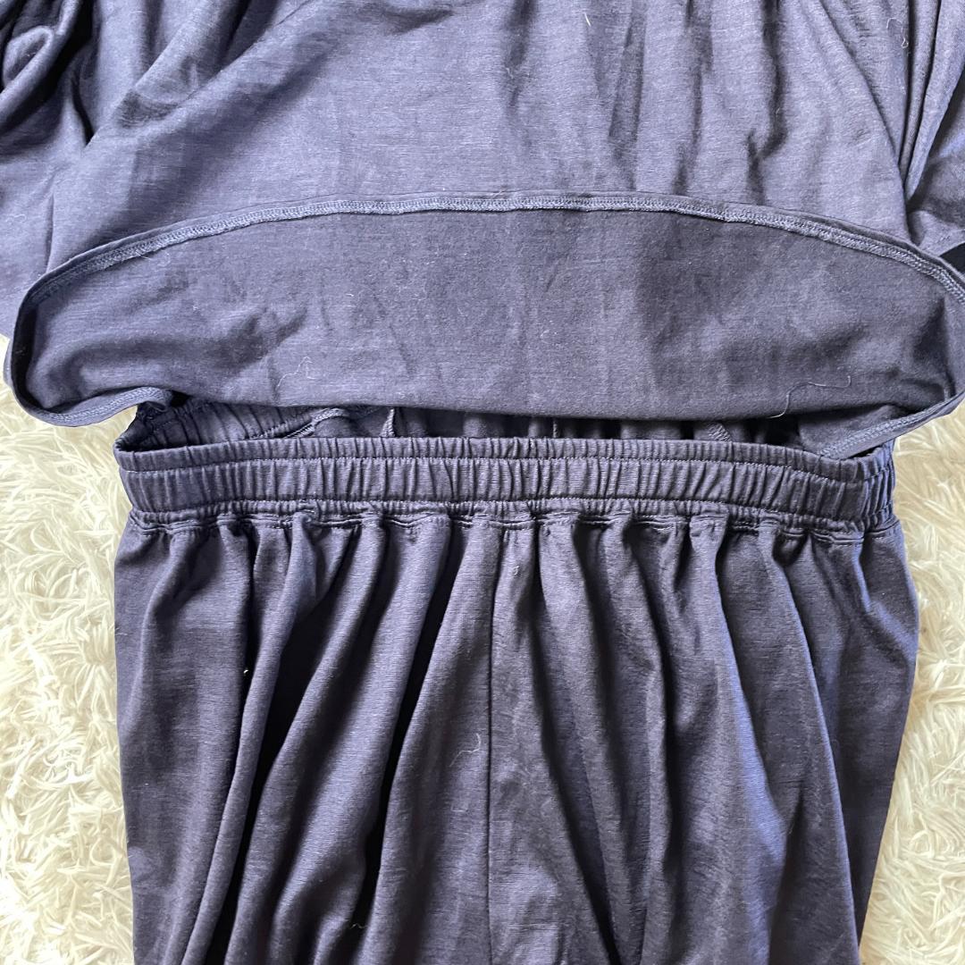 美品 COGTHEBIGSMOKE ウール100% オールインワン ネイビー L