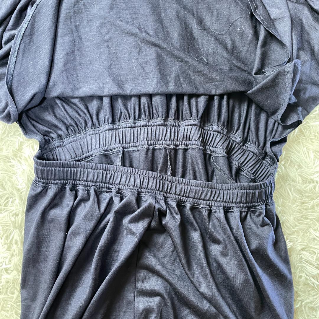 美品 COGTHEBIGSMOKE ウール100% オールインワン ネイビー L