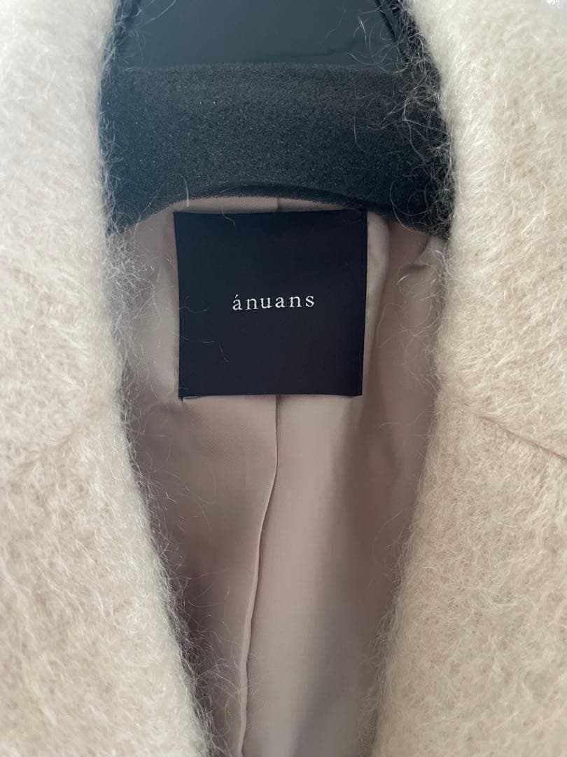 【ai】ánuans モヘアシャギーテーラードジャケット