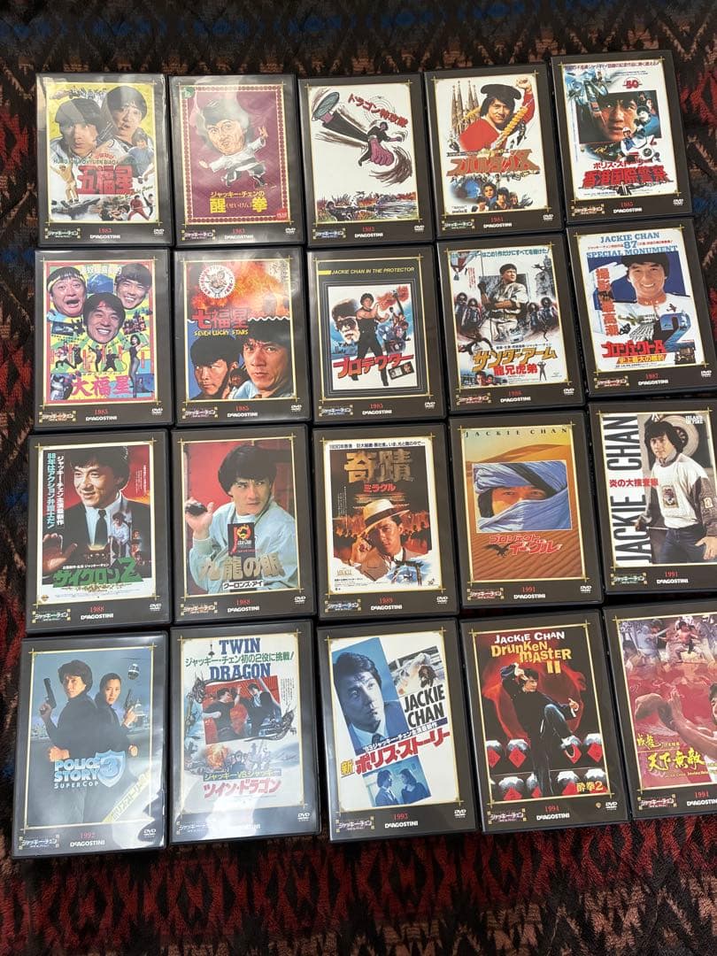 ジャッキーチェン　DVDコレクション 1973〜2015年 63巻