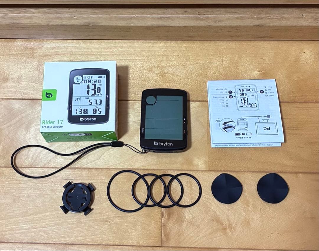 ブライトン Rider17E GPS サイクリングコンピューター 極美品