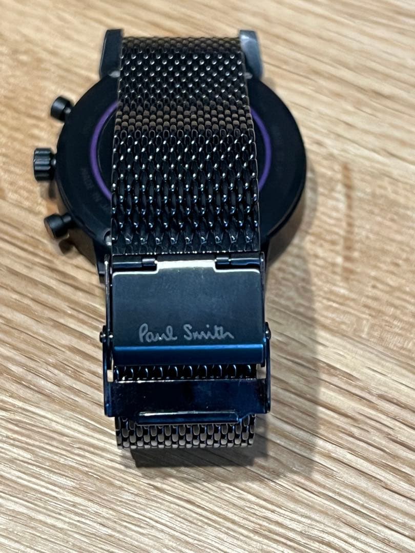 ポールスミス クロノグラフ 腕時計 ブラック Paul Smith クォーツ