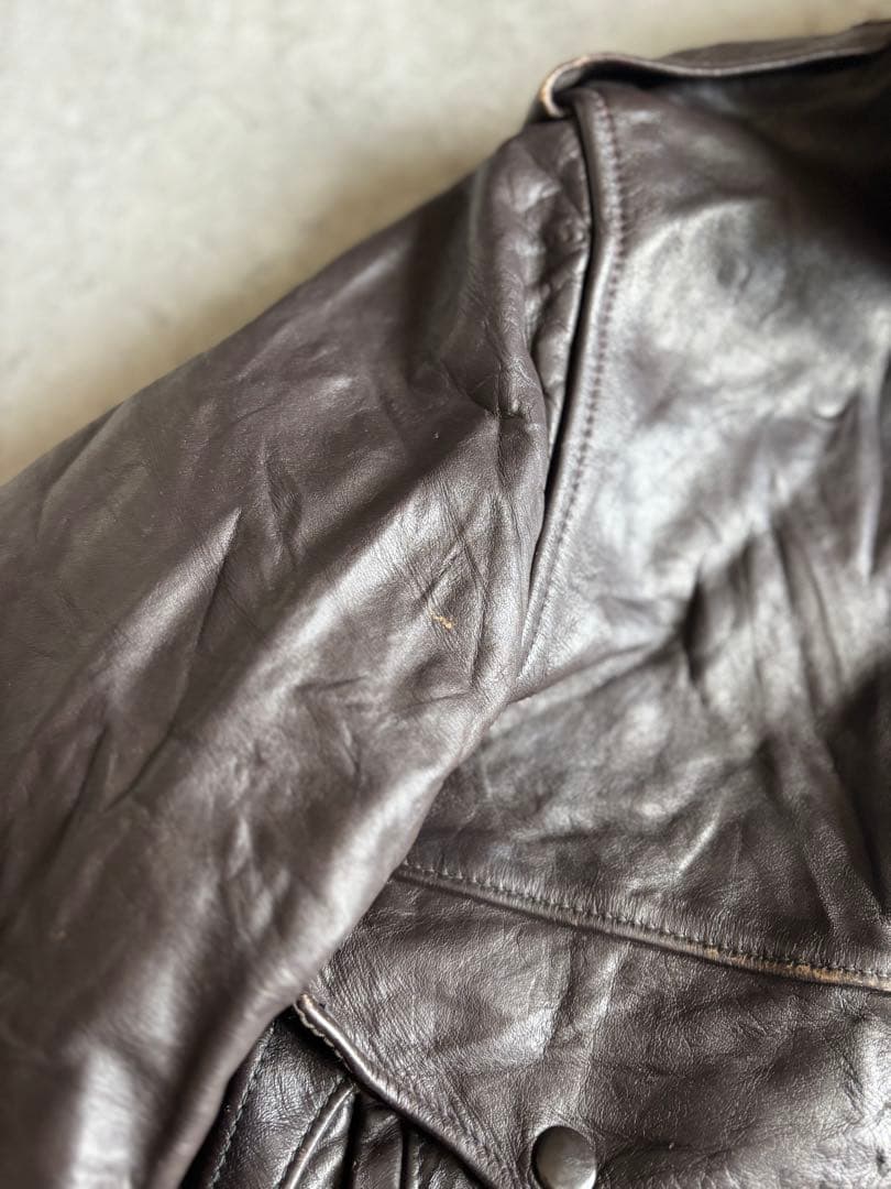 セイ 70s G-1フライトジャケット ダークブラウン ヴィンテージ